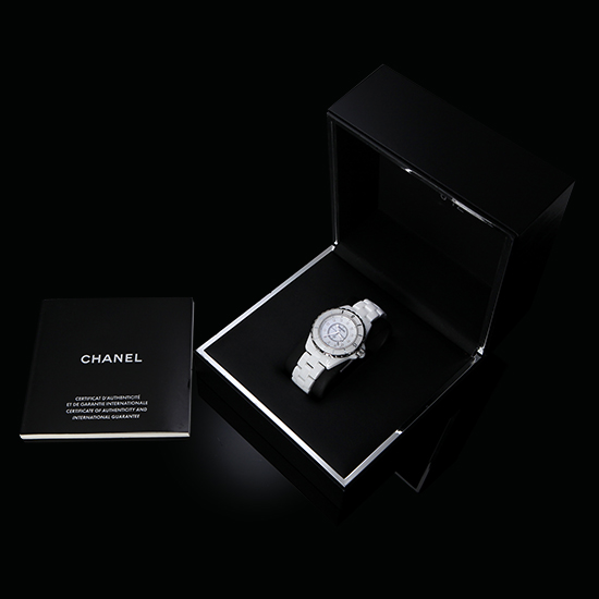 CHANEL(USED) 샤넬 J12 화이트세라믹 H1628