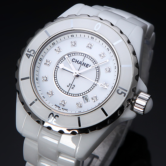 CHANEL(USED) 샤넬 J12 화이트세라믹 H1628