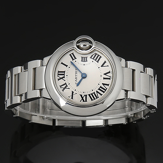 CARTIER(USED) 발롱블루 스틸 28