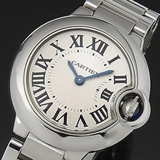 CARTIER(USED) 발롱블루 스틸 28
