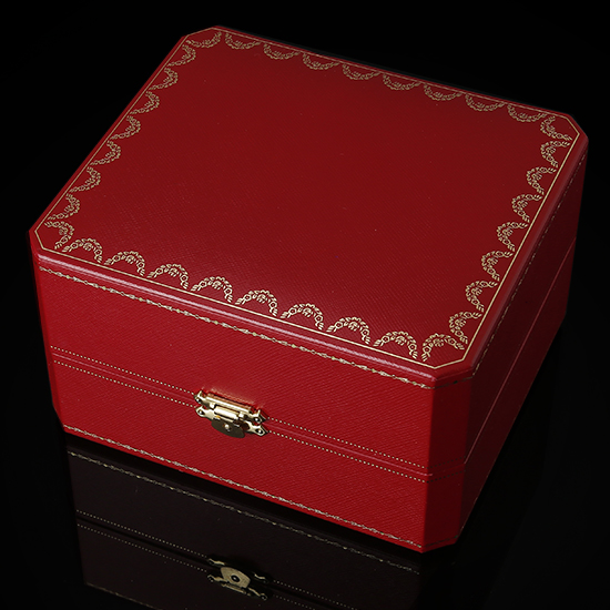 CARTIER(USED) 산토스 드모아젤 화이트골드 다이아베