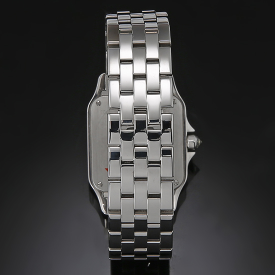 CARTIER(USED) 산토스 드모아젤 화이트골드 다이아베