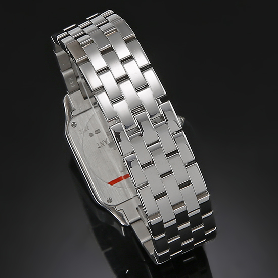 CARTIER(USED) 산토스 드모아젤 화이트골드 다이아베