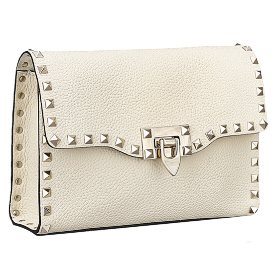 VALENTINO(USED)락스터드 아이보리 크로스백
