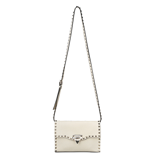 VALENTINO(USED)락스터드 아이보리 크로스백