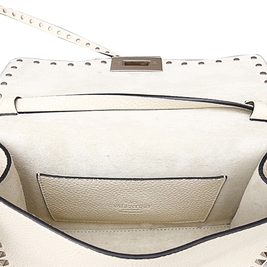 VALENTINO(USED)락스터드 아이보리 크로스백