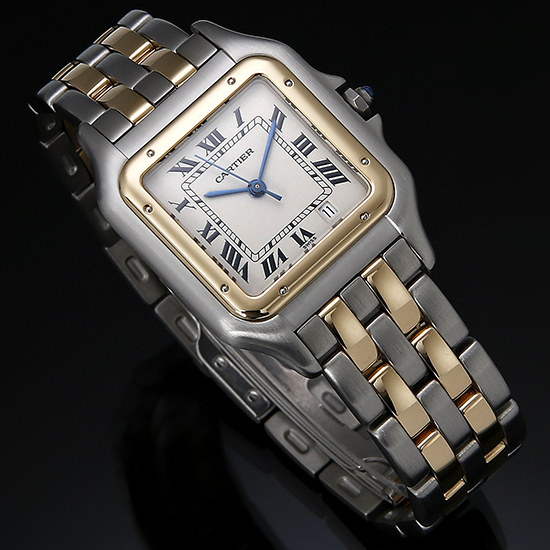 CARTIER(USED) 펜더 2라인 콤비 미듐