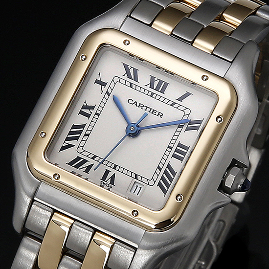 CARTIER(USED) 펜더 2라인 콤비 미듐