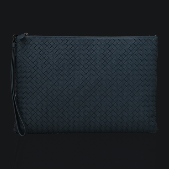 BOTTEGA VENETA(USED)인트레치아토 나파 위빙 클러치