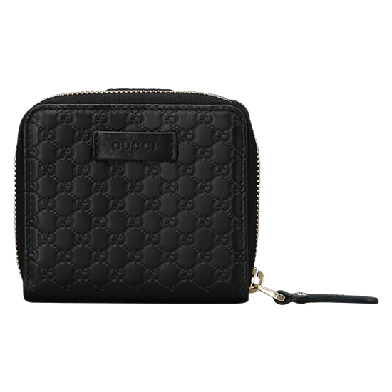 GUCCI(USED) 구찌 마이크로 씨마 블랙 반지갑