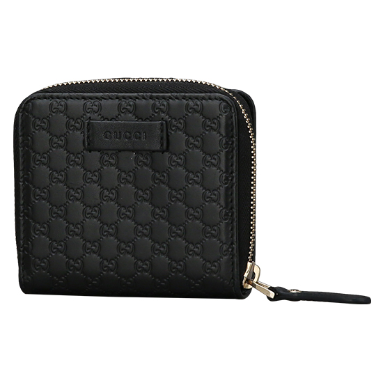 GUCCI(USED) 구찌 마이크로 씨마 블랙 반지갑