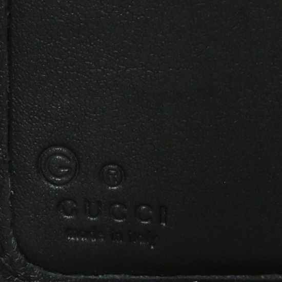 GUCCI(USED) 구찌 마이크로 씨마 블랙 반지갑