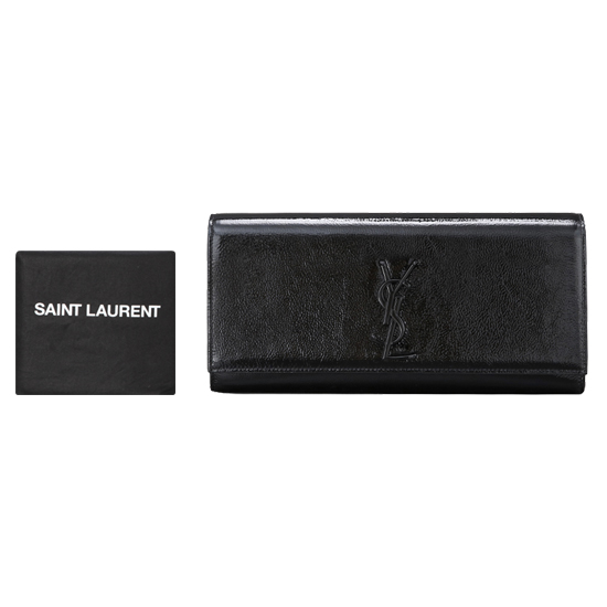 Yves Saint Laurent(USED)페이던트 블랙 클러치