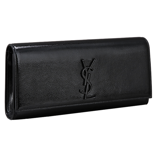 Yves Saint Laurent(USED)페이던트 블랙 클러치