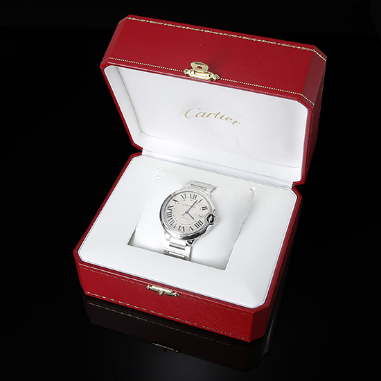CARTIER(USED) 발롱블루 스틸 42