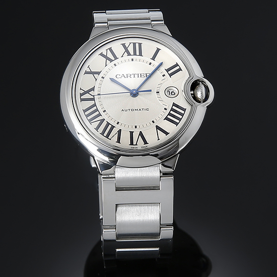 CARTIER(USED) 발롱블루 스틸 42
