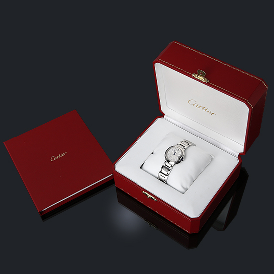 CARTIER(USED) 발롱블루 28 스틸