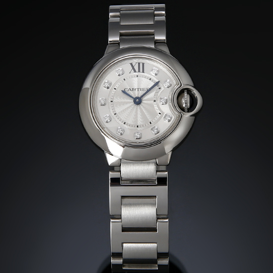 CARTIER(USED) 발롱블루 28 스틸