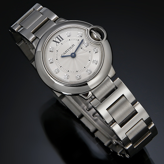 CARTIER(USED) 발롱블루 28 스틸