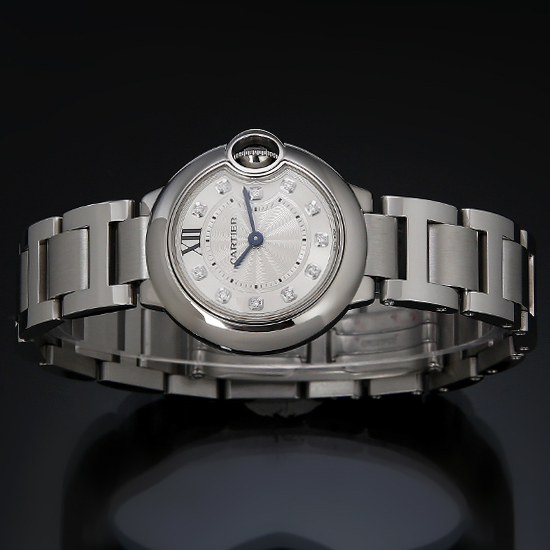 CARTIER(USED) 발롱블루 28 스틸