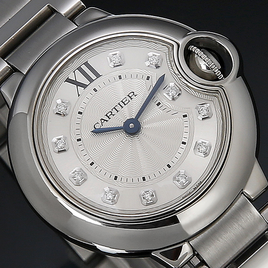 CARTIER(USED) 발롱블루 28 스틸
