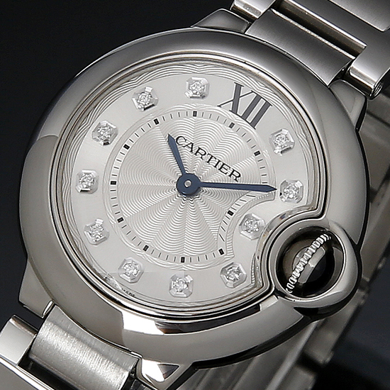 CARTIER(USED) 발롱블루 28 스틸