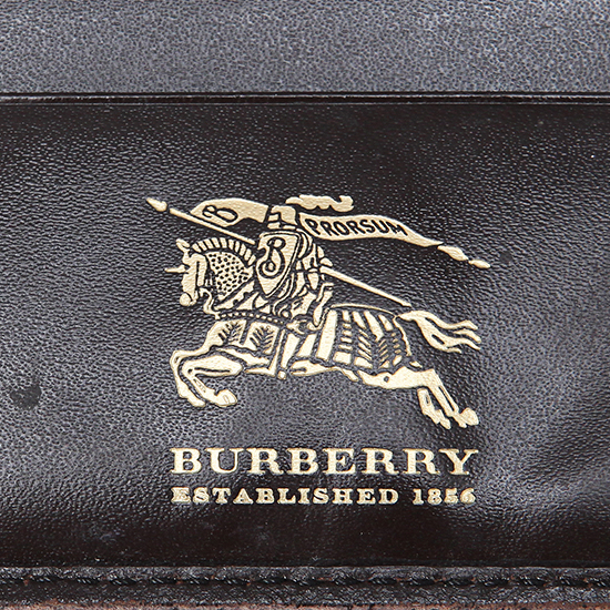 BURBERRY(USED)노바체크 PVC 장지갑