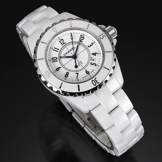CHANEL(USED) 샤넬 J12 화이트 세라믹 H0968