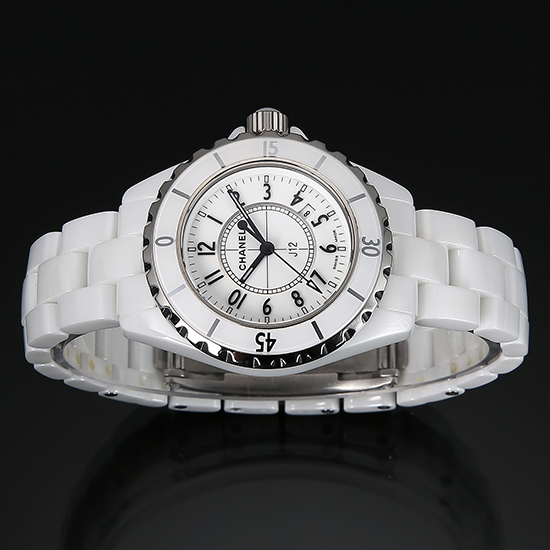 CHANEL(USED) 샤넬 J12 화이트 세라믹 H0968