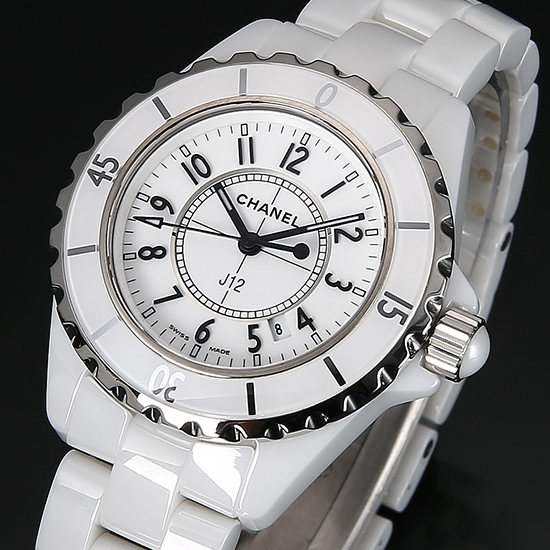 CHANEL(USED) 샤넬 J12 화이트 세라믹 H0968