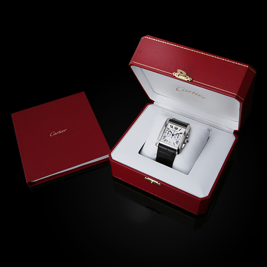 CARTIER(USED)탱크 MC크로노
