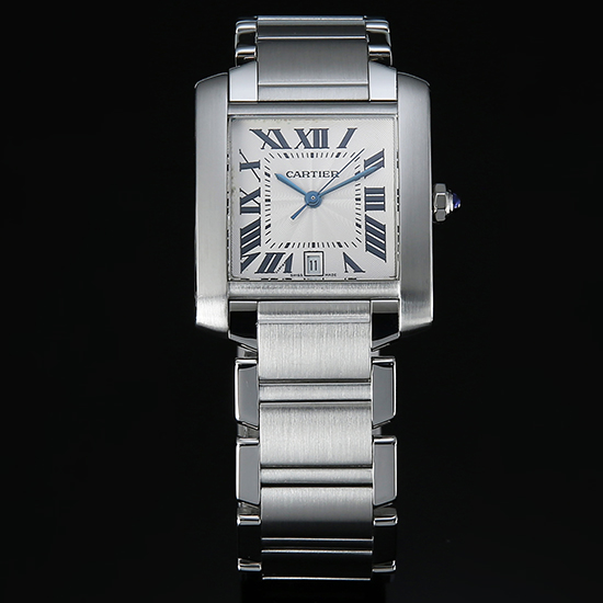 CARTIER(USED) 탱크 프랑세스 스틸 L