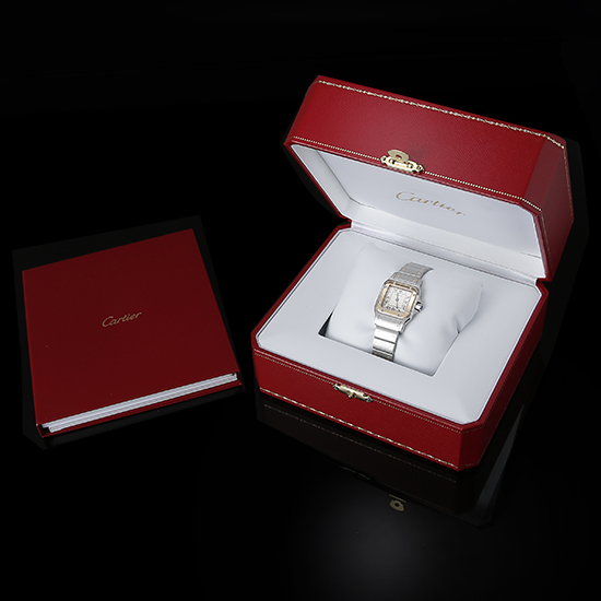 CARTIER(USED) 산토스 갈베 콤비 스몰