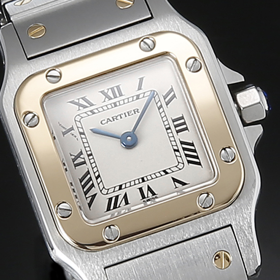 CARTIER(USED) 산토스 갈베 콤비 스몰