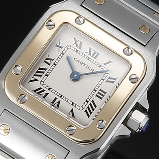 CARTIER(USED) 산토스 갈베 콤비 스몰