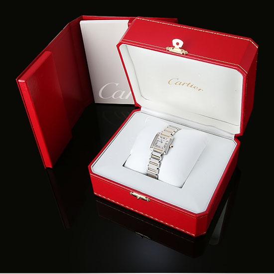 CARTIER(USED) 탱크 프랑세스 콤비 스몰