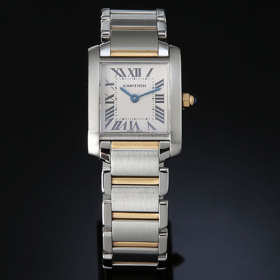 CARTIER(USED) 탱크 프랑세스 콤비 스몰