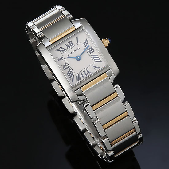 CARTIER(USED) 탱크 프랑세스 콤비 스몰