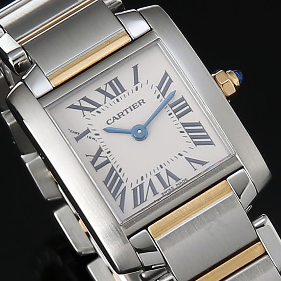 CARTIER(USED) 탱크 프랑세스 콤비 스몰