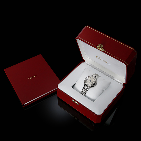 CARTIER(USED) 발롱블루 스틸 33 오토