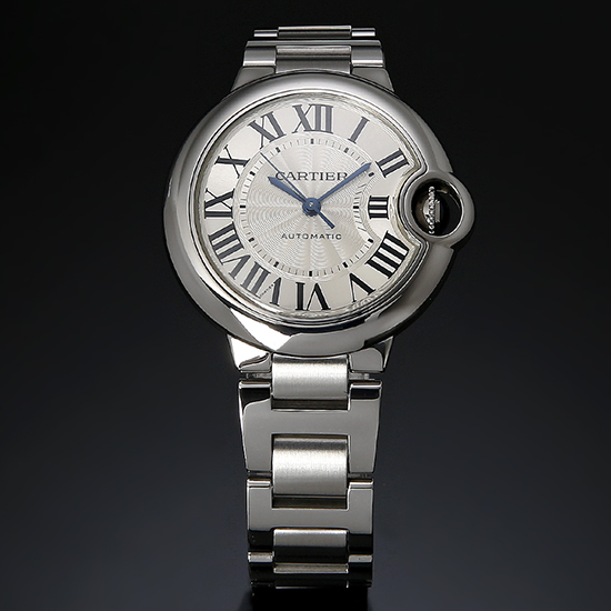 CARTIER(USED) 발롱블루 스틸 33 오토