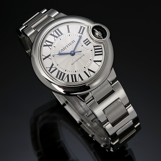 CARTIER(USED) 발롱블루 스틸 33 오토