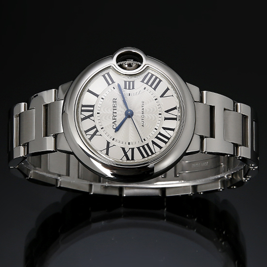 CARTIER(USED) 발롱블루 스틸 33 오토