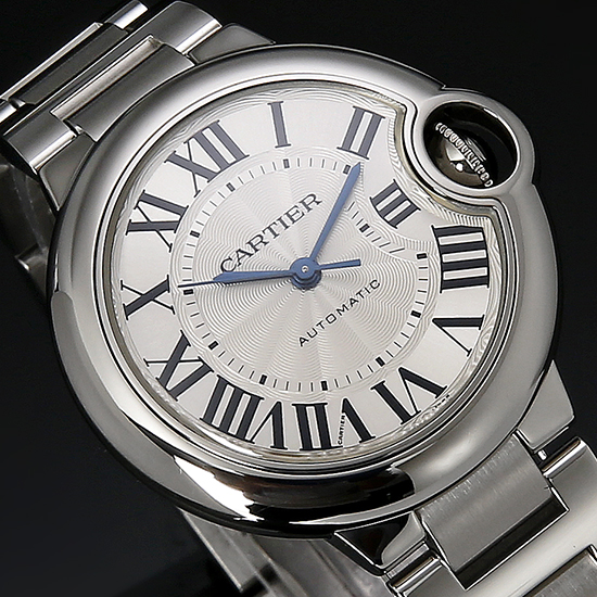CARTIER(USED) 발롱블루 스틸 33 오토