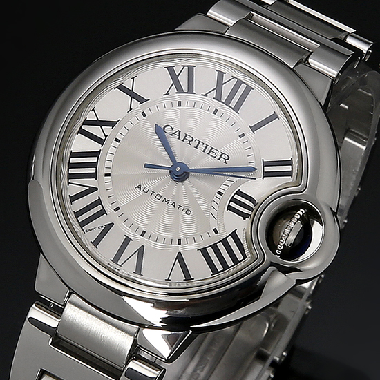 CARTIER(USED) 발롱블루 스틸 33 오토
