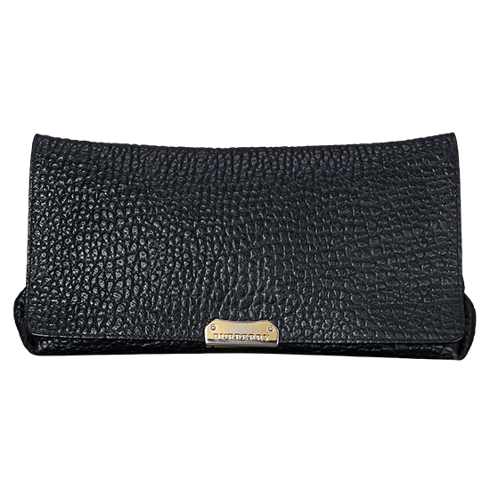BURBERRY(USED)블랙 레더 체인 숄더백