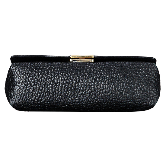 BURBERRY(USED)블랙 레더 체인 숄더백
