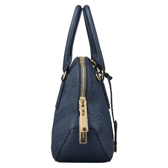 BURBERRY(USED)블루 레더 오차드백