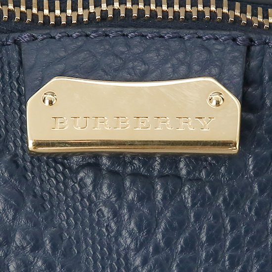 BURBERRY(USED)블루 레더 오차드백
