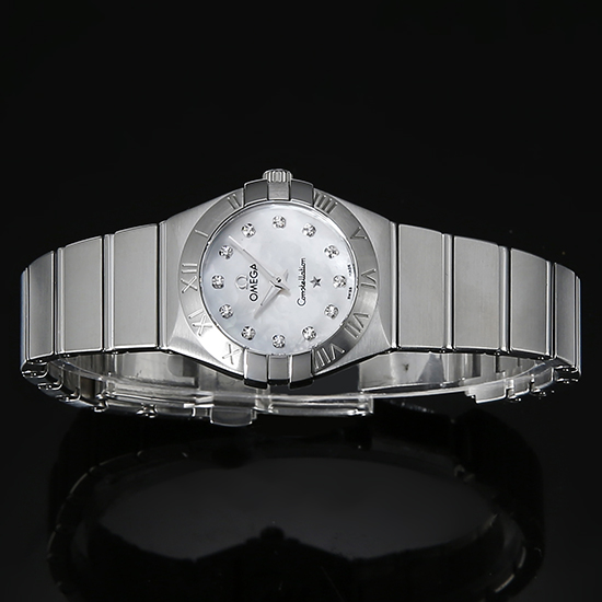 OMEGA(USED) 뉴 컨스틸레이션 스틸 자개판